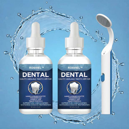 Rosviel™ Advanced Enamel Repair & Whitening Kit (Includes Free LED Mirror)