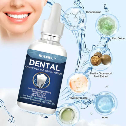 Rosviel™ Advanced Enamel Repair & Whitening Kit (Includes Free LED Mirror)