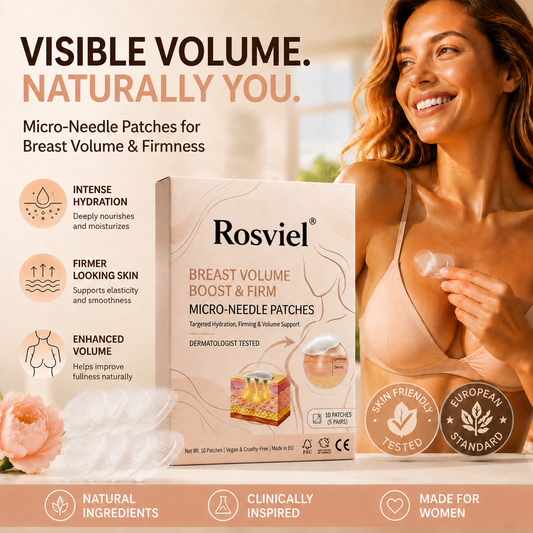 Rosviel® 👩‍⚕️Targeted Bust Firming & Nourishing Advanced Nano-Microneedle Patches 💃