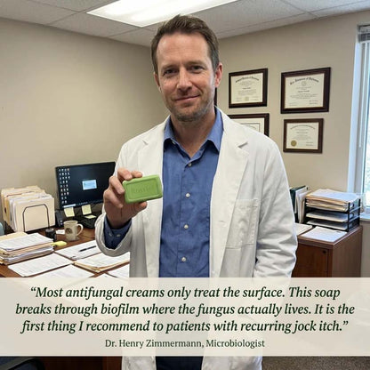 Rosviel Tea Tree Antifungal Bar – Clears Fungal Infection and Skin Balance from the Root