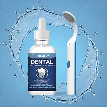 Rosviel™ Advanced Enamel Repair & Whitening Kit (Includes Free LED Mirror)