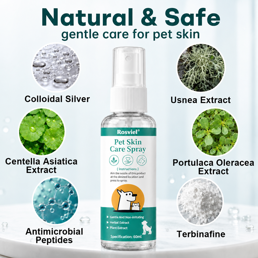🎉Limited-time discount🎉 Rosviel® Pet Skin Care Spray