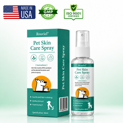 🎉Limited-time discount🎉 Rosviel® Pet Skin Care Spray