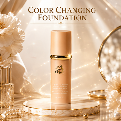 Biomimic Foundation 4 in 1 - Light Spectrum, Liquid Foundation for Flawless